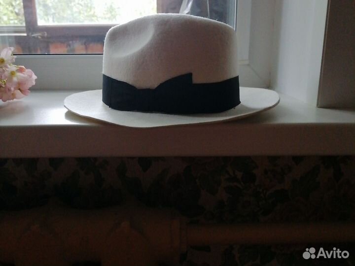 Берет вязаный норковый, фетр шляпы -3