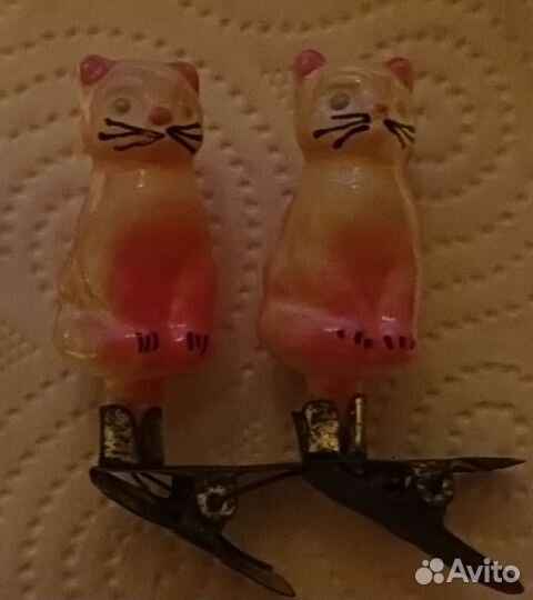 Елочные игрушки СССР. Мини-ёлочка