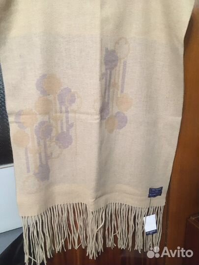 Новый палантин шарф Leo Ventoni шерсть/кашемир