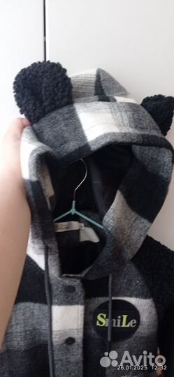 Пальто для девочки 104-110