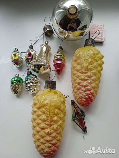 Елочные игрушки СССР