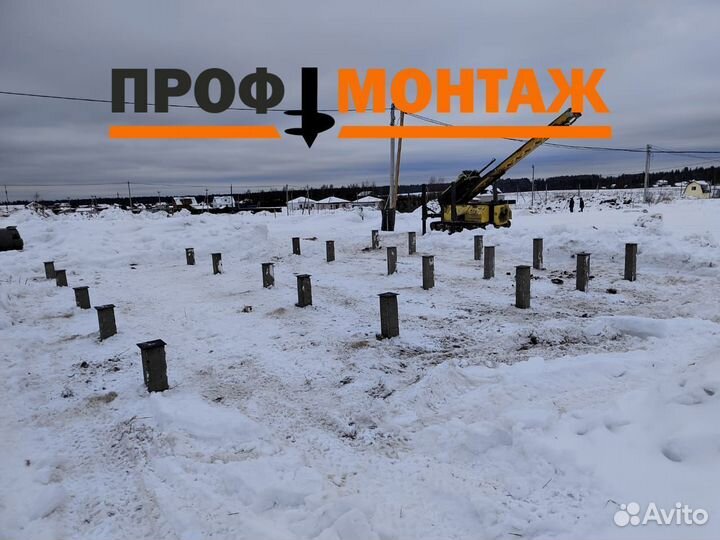 Винтовые сваи под ключ монтаж установка