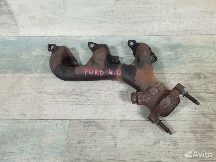 Коллектор выпускной левый Cologne V6 explorer 4.0