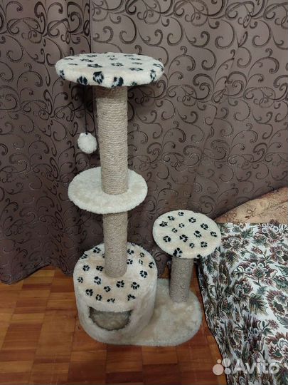 Когтеточка с домиком бу