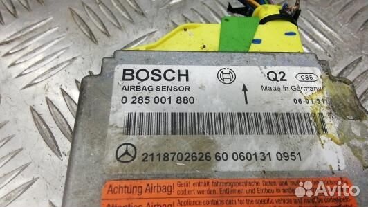 Блок управления airbag mercedes benz E-class W211