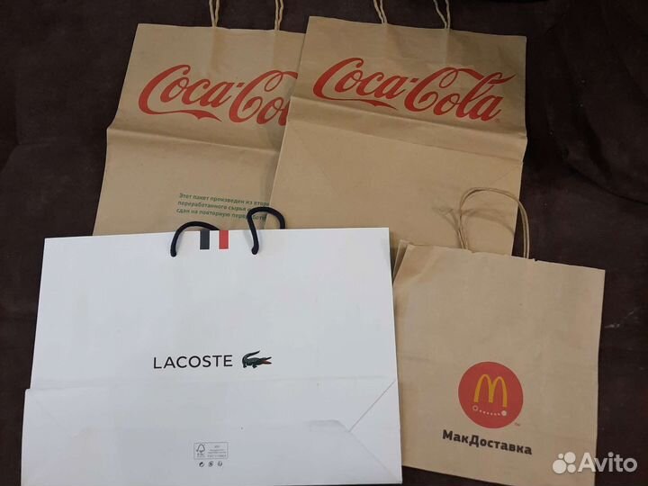 Брендовые пакеты оригиналы