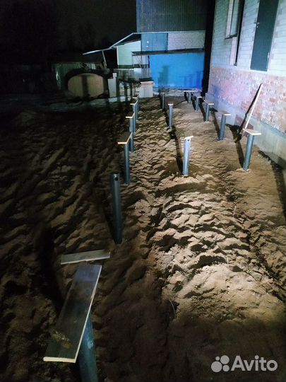 Винтовые сваи. Свайный фундамент для дома под ключ