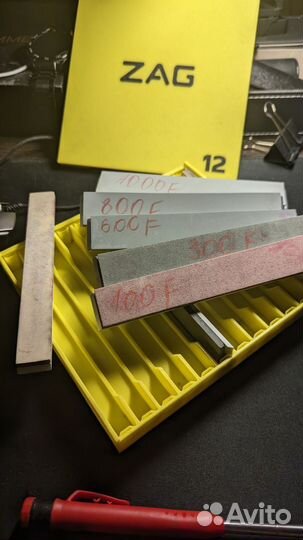 Бруски Гриндерман, на бланках, на масле