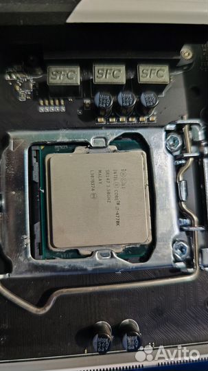 Комплект материнская плата с процессором i7 4770k