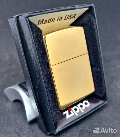 Zippo High Polish Brass 254B