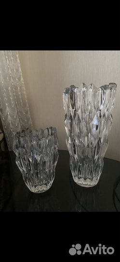 Хрустальная ваза 2 штуки