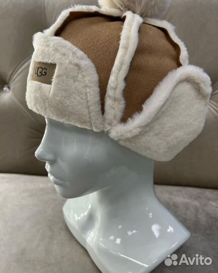 Шапка ушанка детская