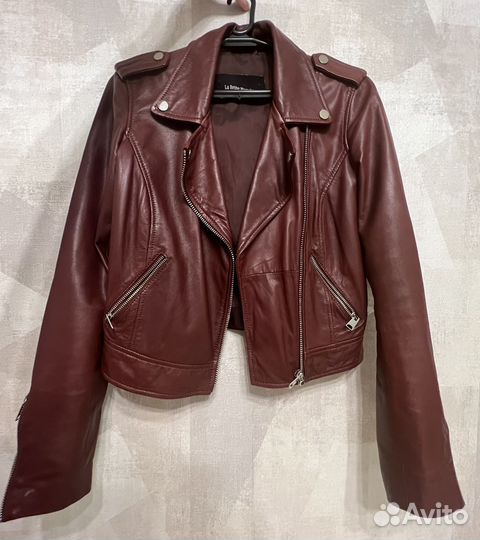 Куртка кожаная женская