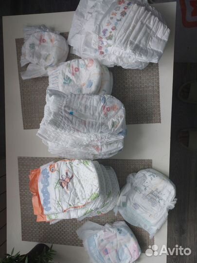 Памперсы от 0 до 5 месяцев