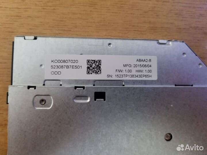 Привод DVD-RW Panasonic uj8hc для ноутбука