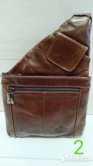 Сумка мужская натуральная кожа