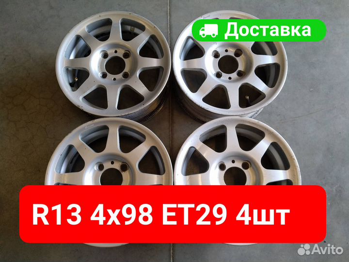Диски R13 всмпо Пантера Vaz LADA Ваз 4x98 4 шт
