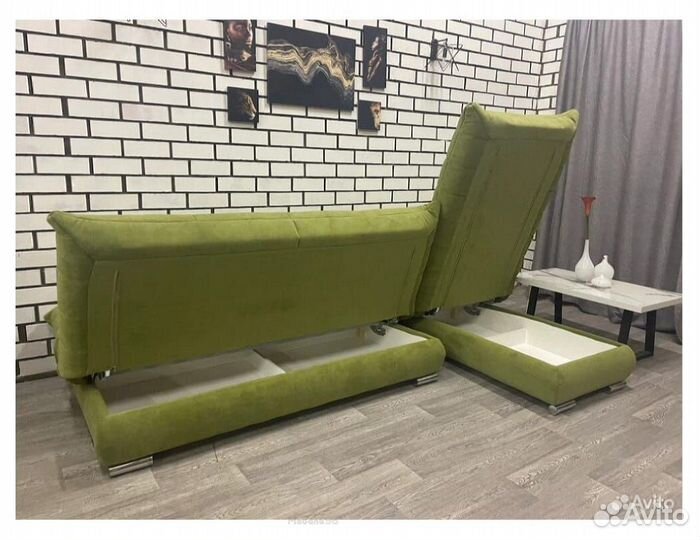 Диван Сноуден с оттоманкой Egida Teddy 035