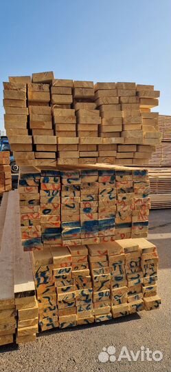 Доска обрезная 50х150х6000 Брус обрезной до 200мм