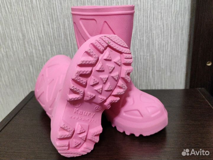 Резиновые сапоги для девочки 21-22