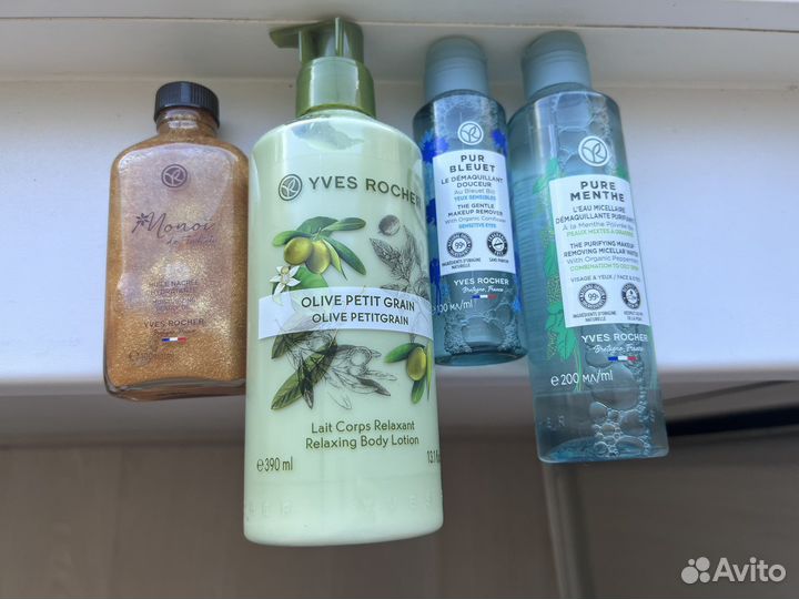 Гель для душа бальзам для губ ив роше yves rocher