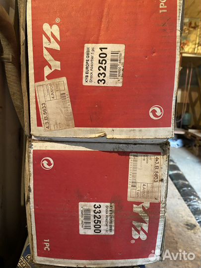 Амортизаторы передние кия пиканто kia picanto