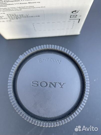 Объектив sony 50mm f 1 8 OSS SEL50F18