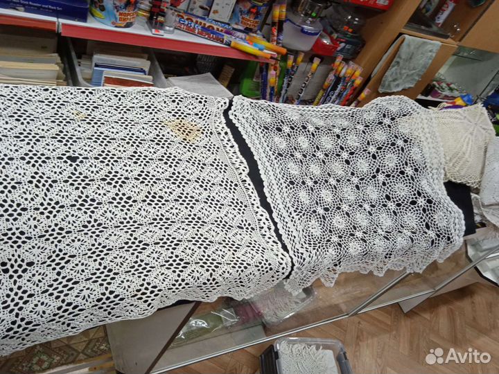 Вязаные салфетки