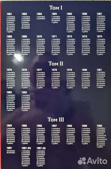 Альбом для погодовки СССР