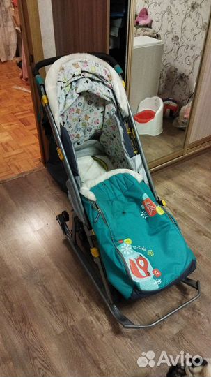 Санки коляска