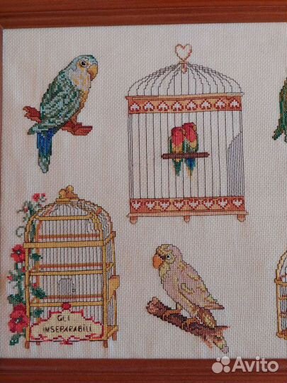 Картина вышитая крестом