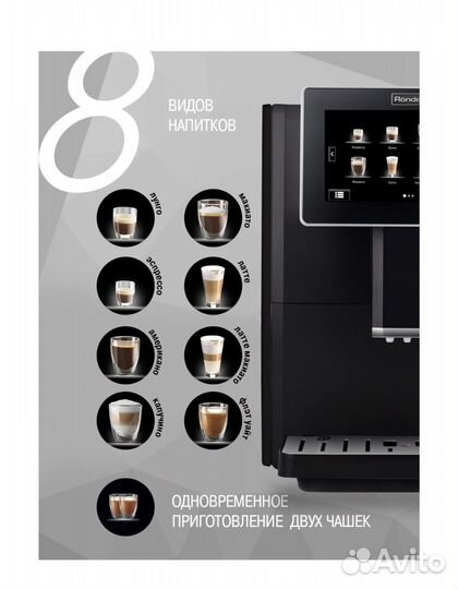 Автоматическая кофемашина rondel 1104