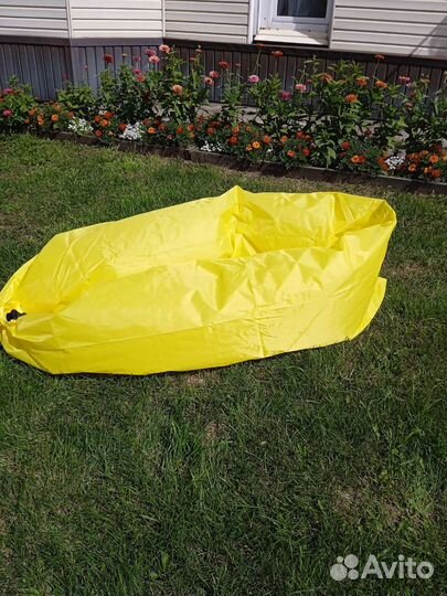 Садовая надувная лодка-гамак