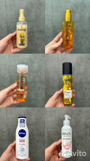 Спрей для волос тоник крем для рук крем для тела