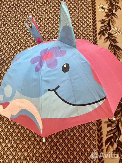 Зонт детский кит/дельфин