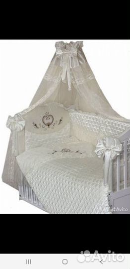 Детское постельное белье в детскую кроватку