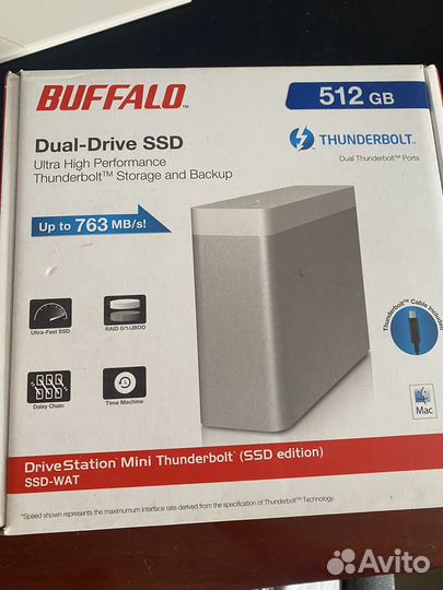 Внешний бокс для SSD Buffalo
