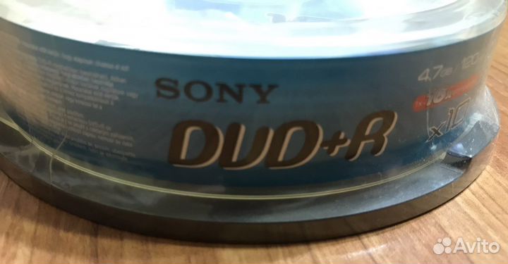Диски Sony dvd+r (Болванки)