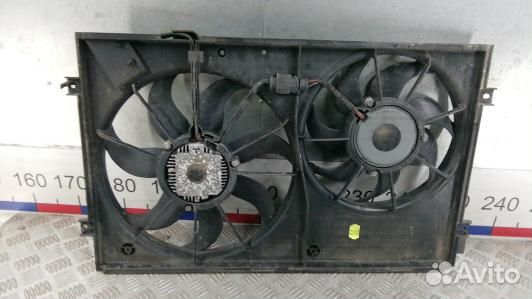 Вентилятор радиатора volkswagen passat B6 (ODN17KE