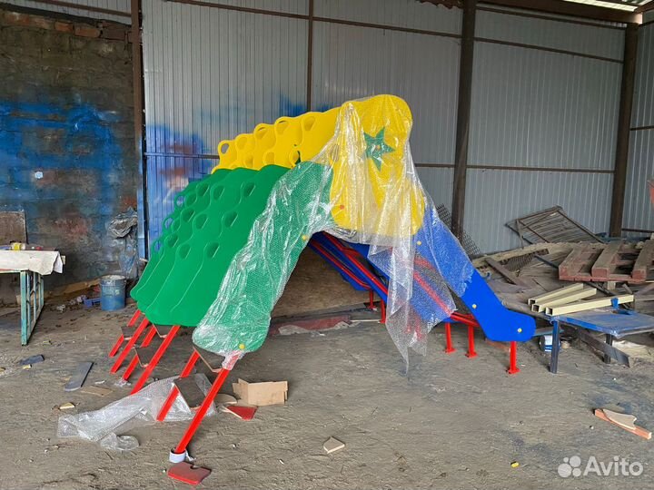 Детские домики горки, горка