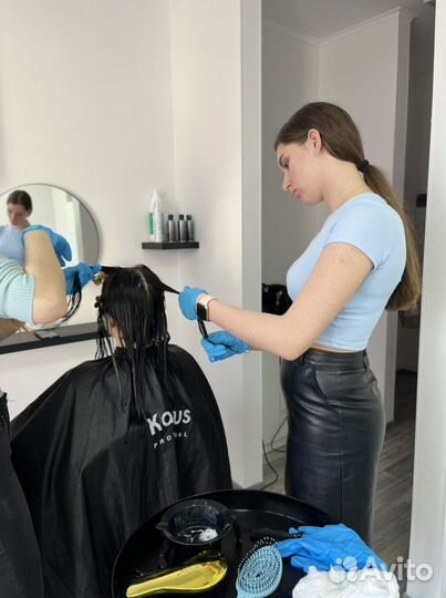 Обучение кератин ботокс нанопластика волос