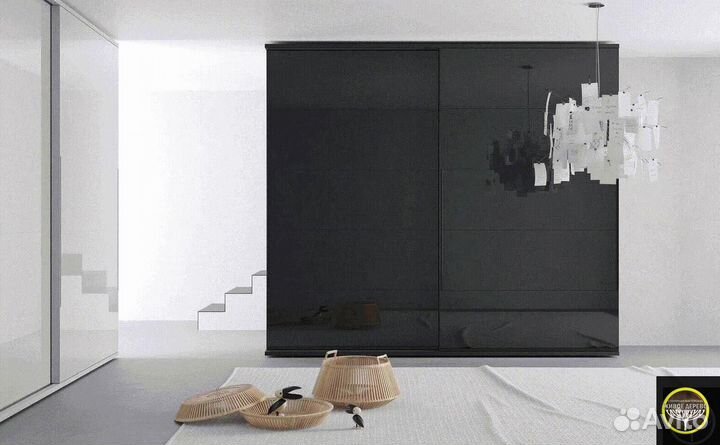 Шкаф-купе на заказ из ясeня