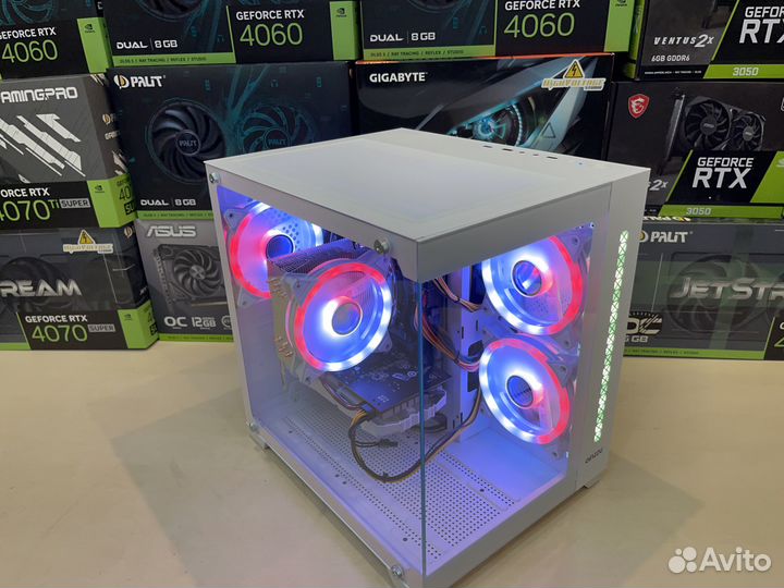 Игровой компьютер для геймеров 4060 RTX+i3-12100F