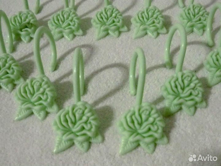 Крючки(колечки) для шторы в ванную