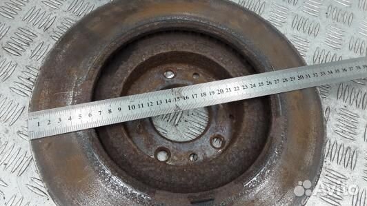 Диск тормозной передний mazda CX-7 1 (EBG26K601)