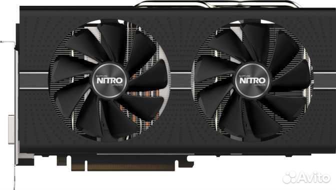 Видеокарта saphire rx580 nitro+ 8gb