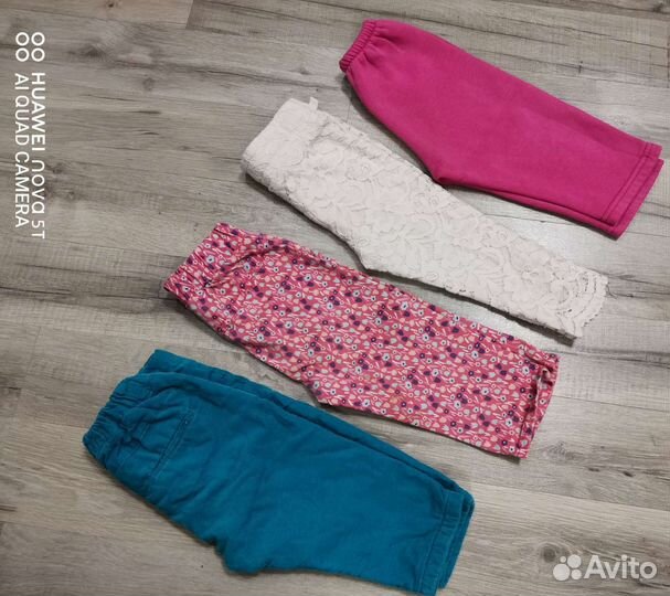 Брючки для девочки 74
