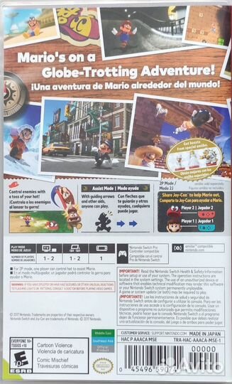 Super mario odyssey nintendo switch