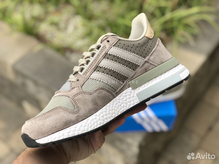 Кроссовки Adidas ZX 500 RM Sand Brown