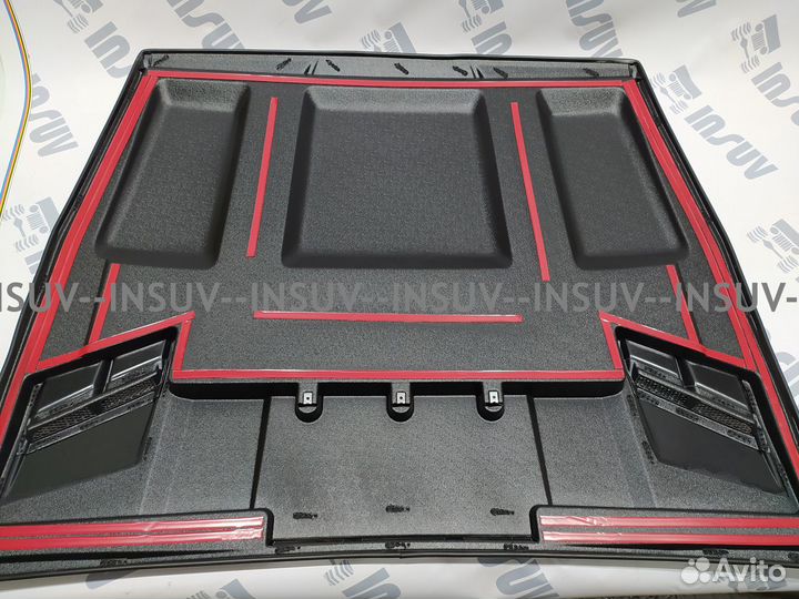 Накладка на капот Барс, Нива 2121 матовая